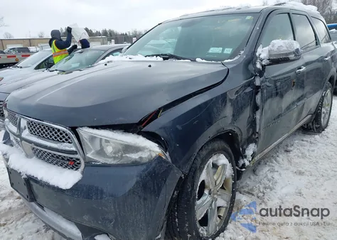 2013 Dodge Durango Citadel z USA, uszkodzony, nr VIN 1C4RDJEGXDC638199